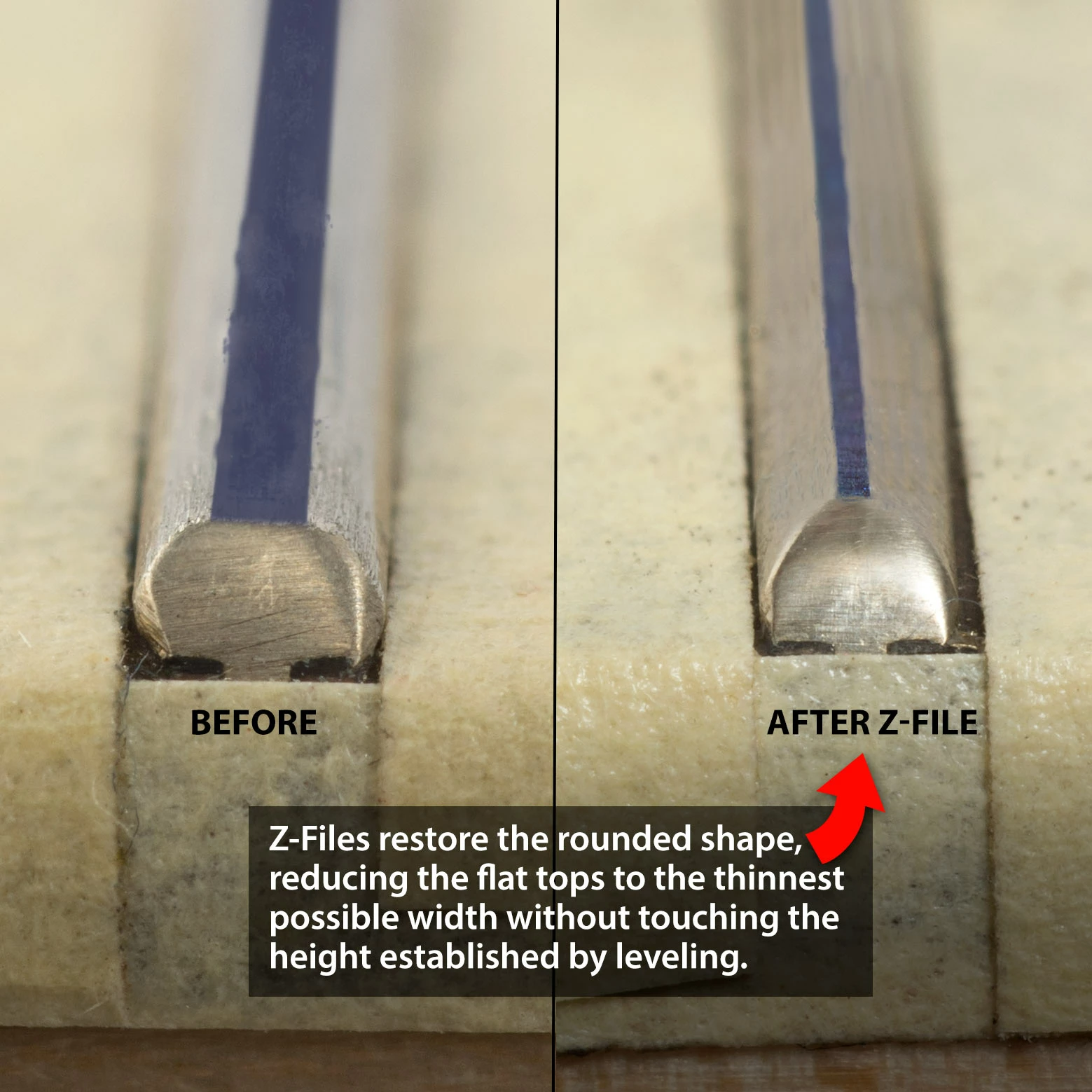 StewMac Compact Z-File Fret Crowning Files - StewMac 6 StewMac Compact Z-File Fret Crowning Files - StewMac - Image 6