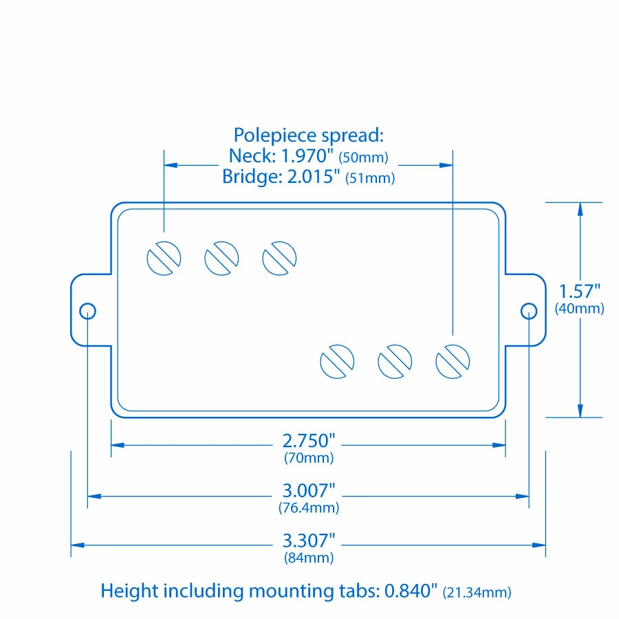 StewMac Offset-pole Humbucker Pickups - StewMac 2 StewMac Offset-pole Humbucker Pickups - StewMac - Image 2
