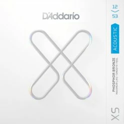 D'Addario XS Phosphor Bronze Acoustic Guitar Strings - StewMac -Strings + Accessories Shop m007575 3 front 570