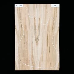 Flame Ambrosia Maple Carved Top For Electric - 026 - StewMac