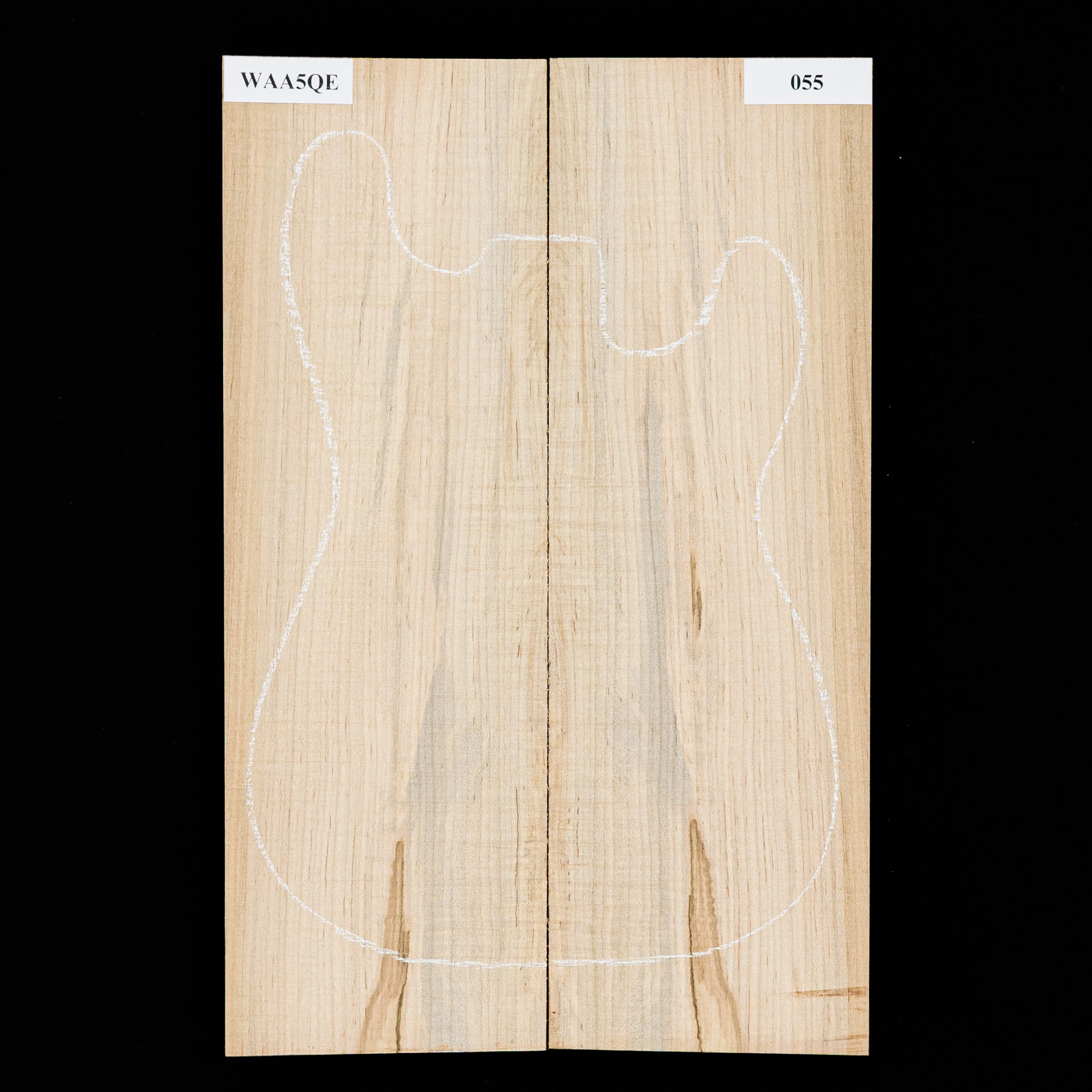 Flame Ambrosia Maple Laminated Top - 055 - StewMac 1 Flame Ambrosia Maple Laminated Top - 055 - StewMac