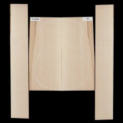 Flame Bigleaf Maple Back + Side Set - 155 - StewMac