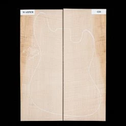 Flame Bigleaf Maple Drop Top - 038 - StewMac