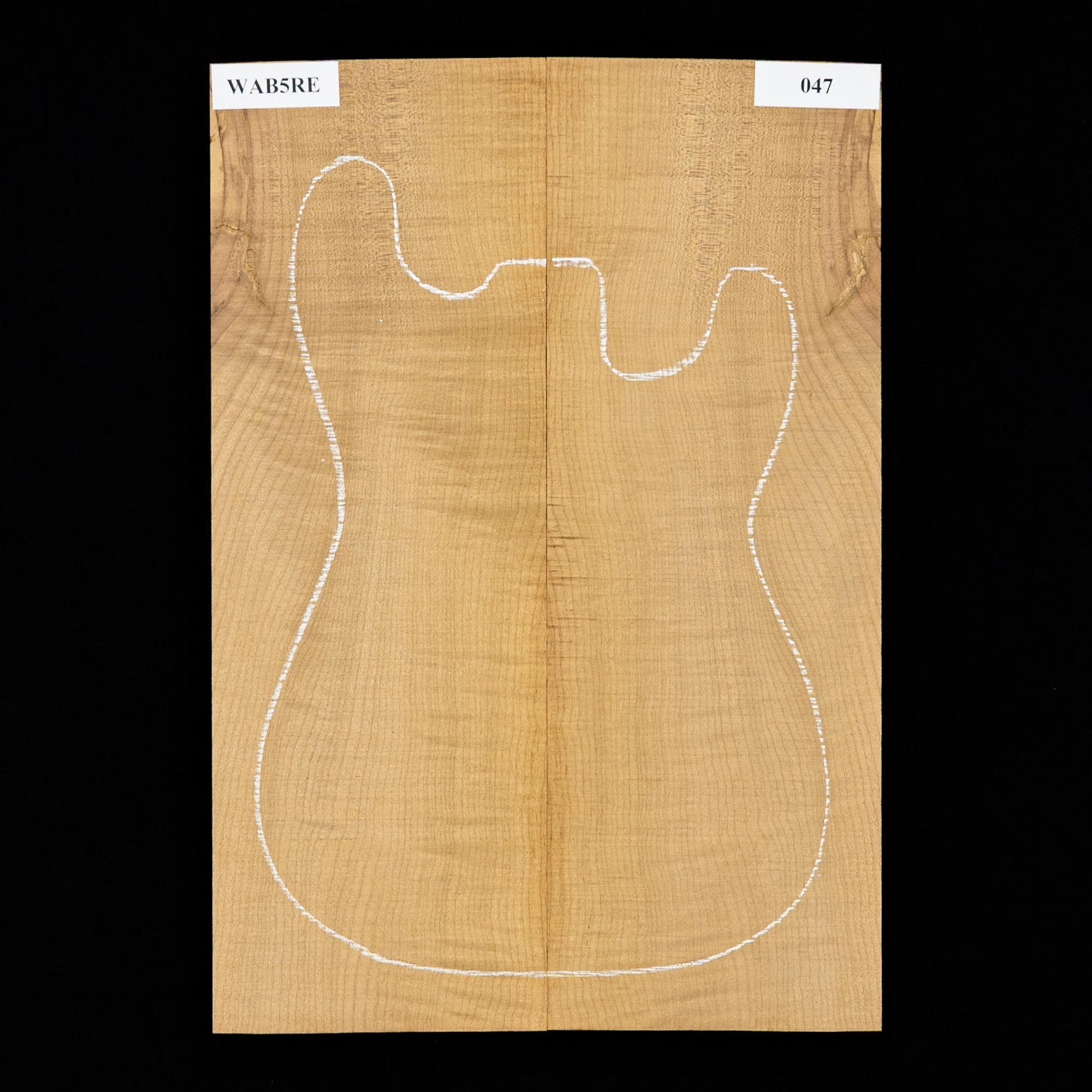 Flame Bigleaf Maple Torrefied Laminated Top - 047 - StewMac 1 Flame Bigleaf Maple Torrefied Laminated Top - 047 - StewMac