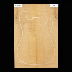 Flame Bigleaf Maple Torrefied Laminated Top - 048 - StewMac