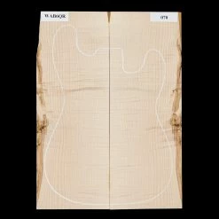 Flame Bigleaf Maple Laminated Top - 070 - StewMac