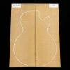 High-Flame Bigleaf Maple Torrefied Laminated Top, Sanded - 022 - StewMac