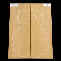 High-Flame Bigleaf Maple Torrefied Laminated Top, Sanded - 022 - StewMac