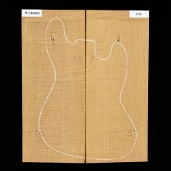 High-Flame Bigleaf Maple Torrefied Laminated Top - 030 - StewMac