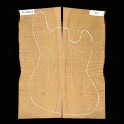 High-Flame Bigleaf Maple Torrefied Laminated Top - 031 - StewMac