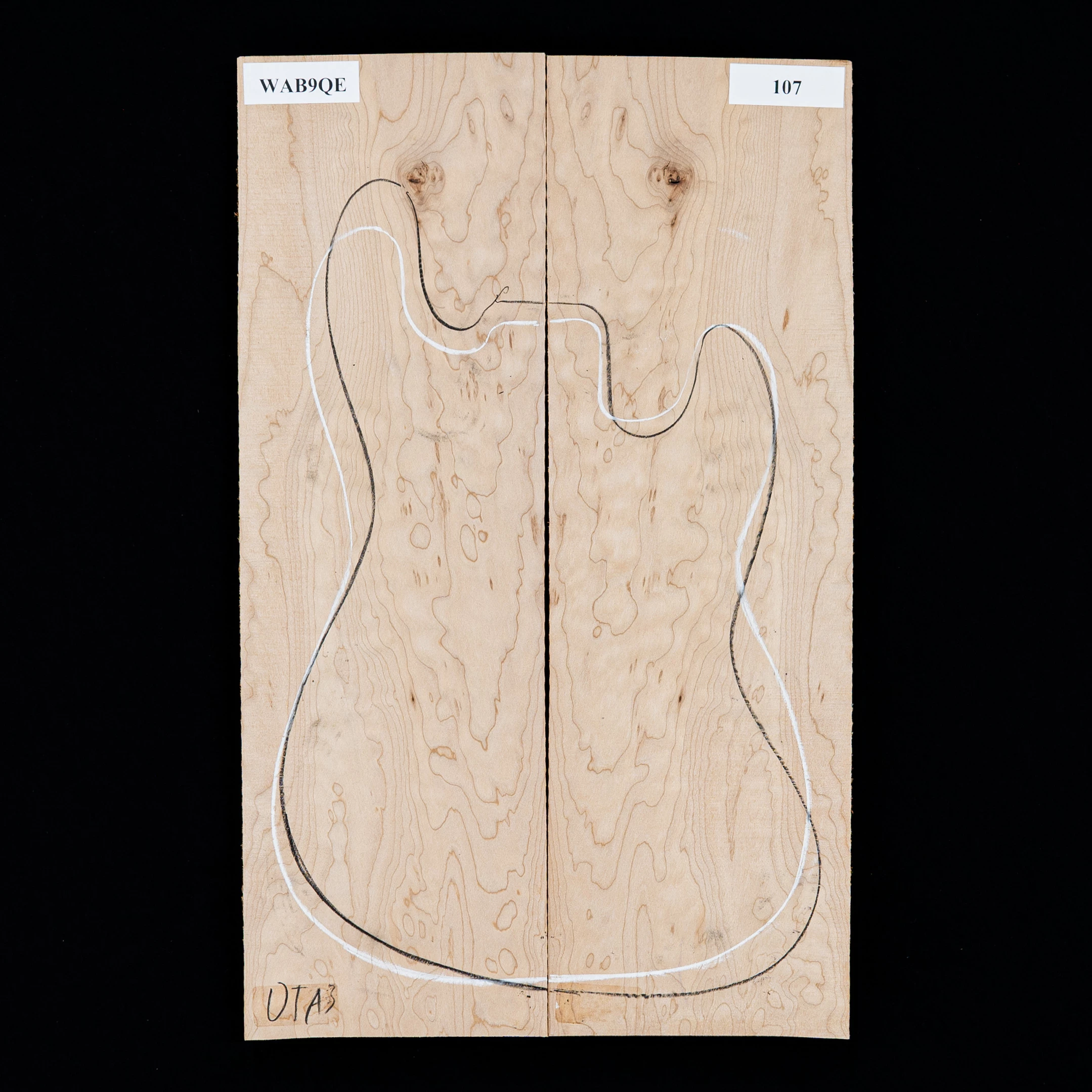 Quilted Bigleaf Maple Laminated Top - 107 - StewMac 1 Quilted Bigleaf Maple Laminated Top - 107 - StewMac