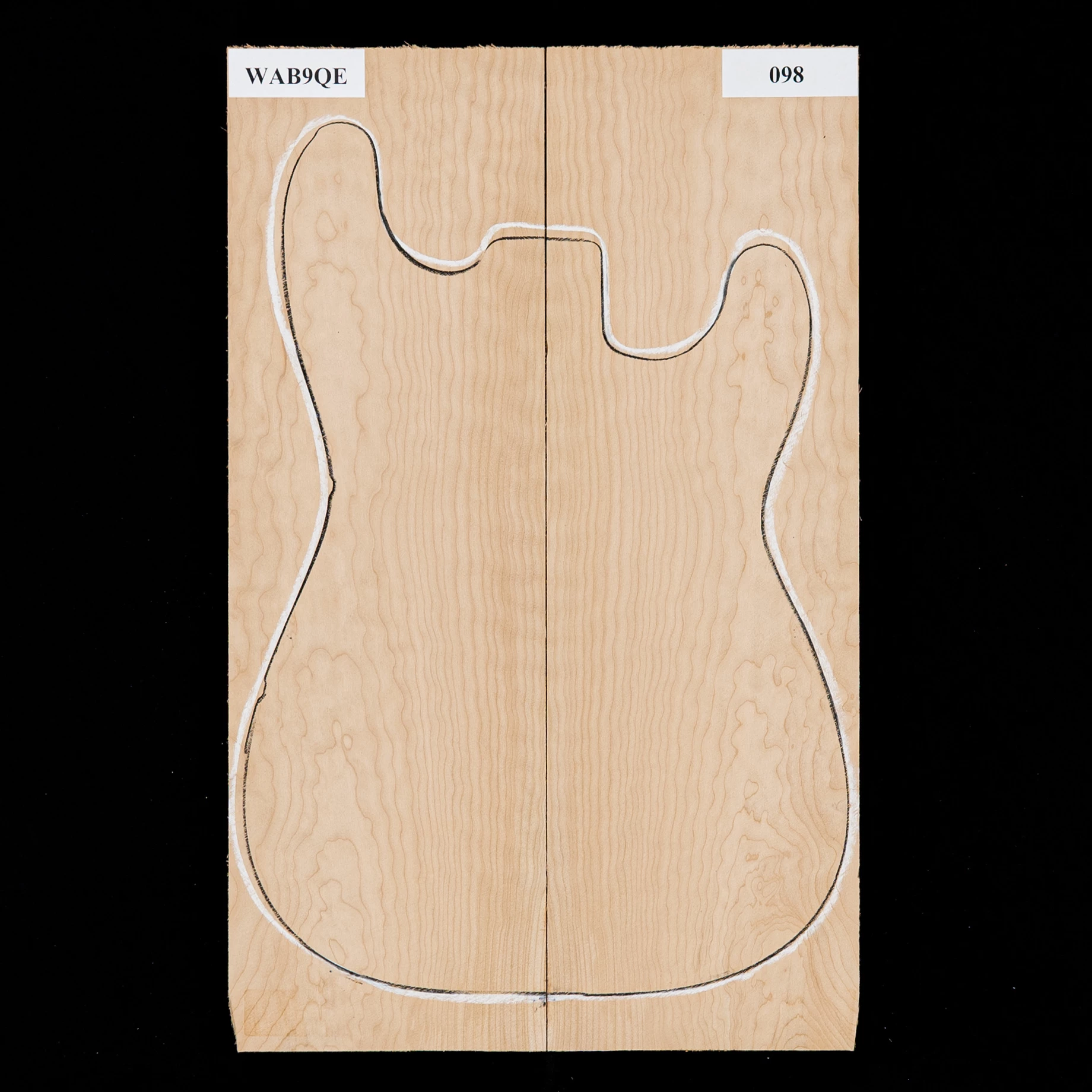 Quilted Bigleaf Maple Laminated Top - 098 - StewMac 1 Quilted Bigleaf Maple Laminated Top - 098 - StewMac