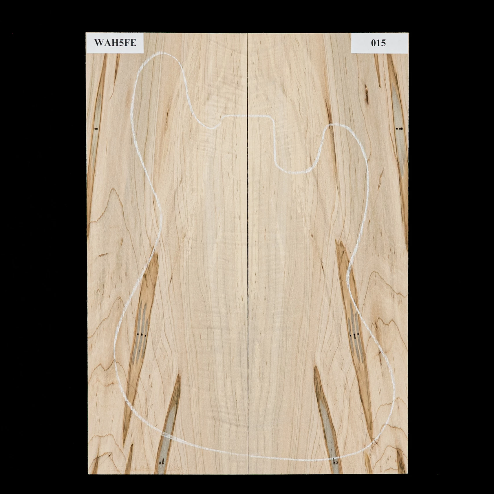 Flame Hard Maple Carved Top For Electric - 015 - StewMac 1 Flame Hard Maple Carved Top For Electric - 015 - StewMac