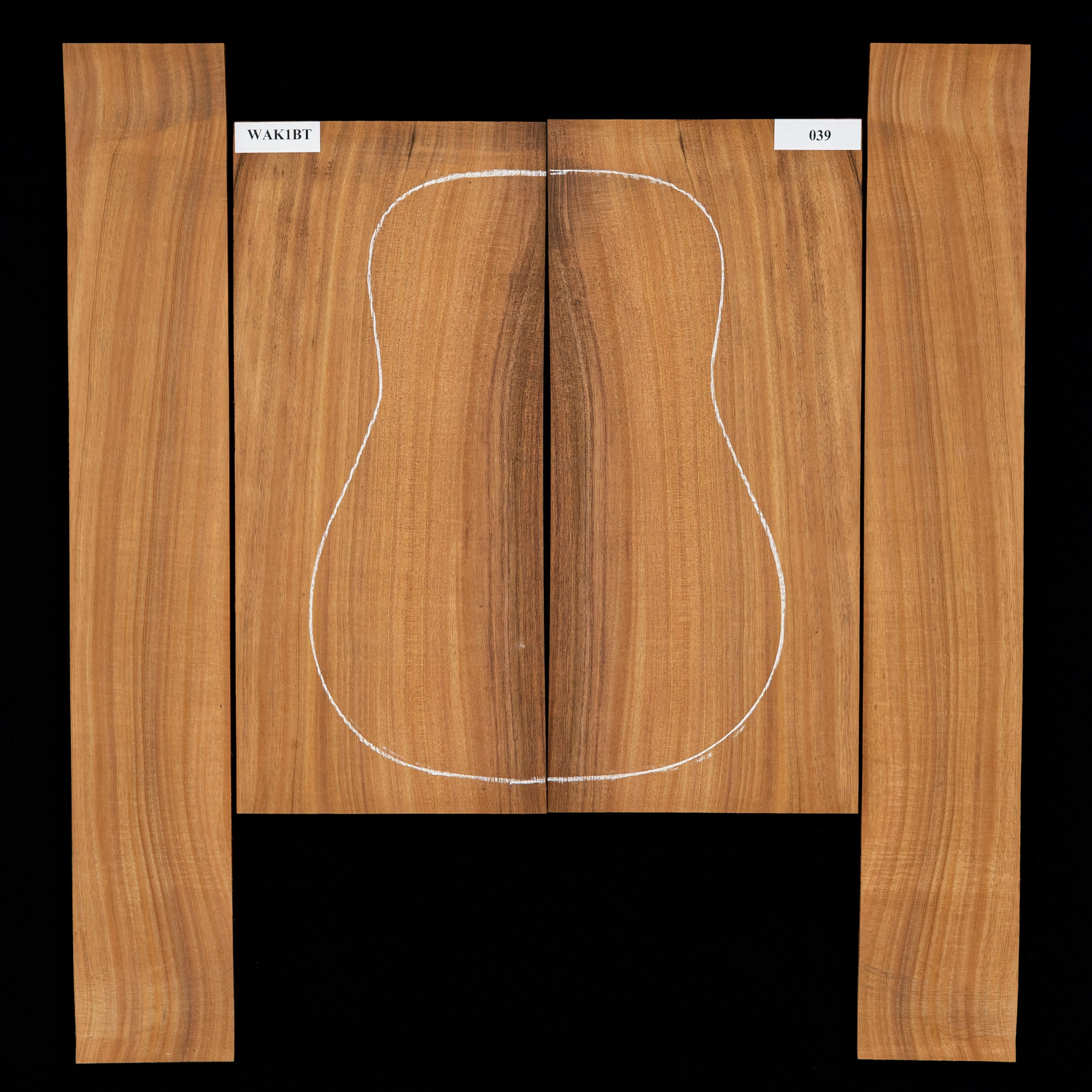 Koa Back + Side Set - 039 - StewMac 1 Koa Back + Side Set - 039 - StewMac