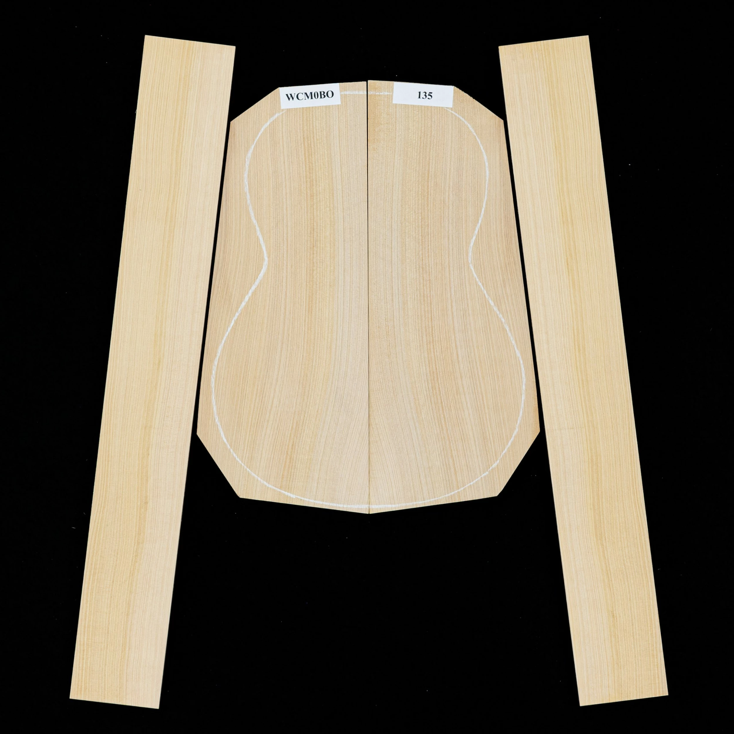 Mediterranean Cypress Back + Side Set - 135 - StewMac 1 Mediterranean Cypress Back + Side Set - 135 - StewMac