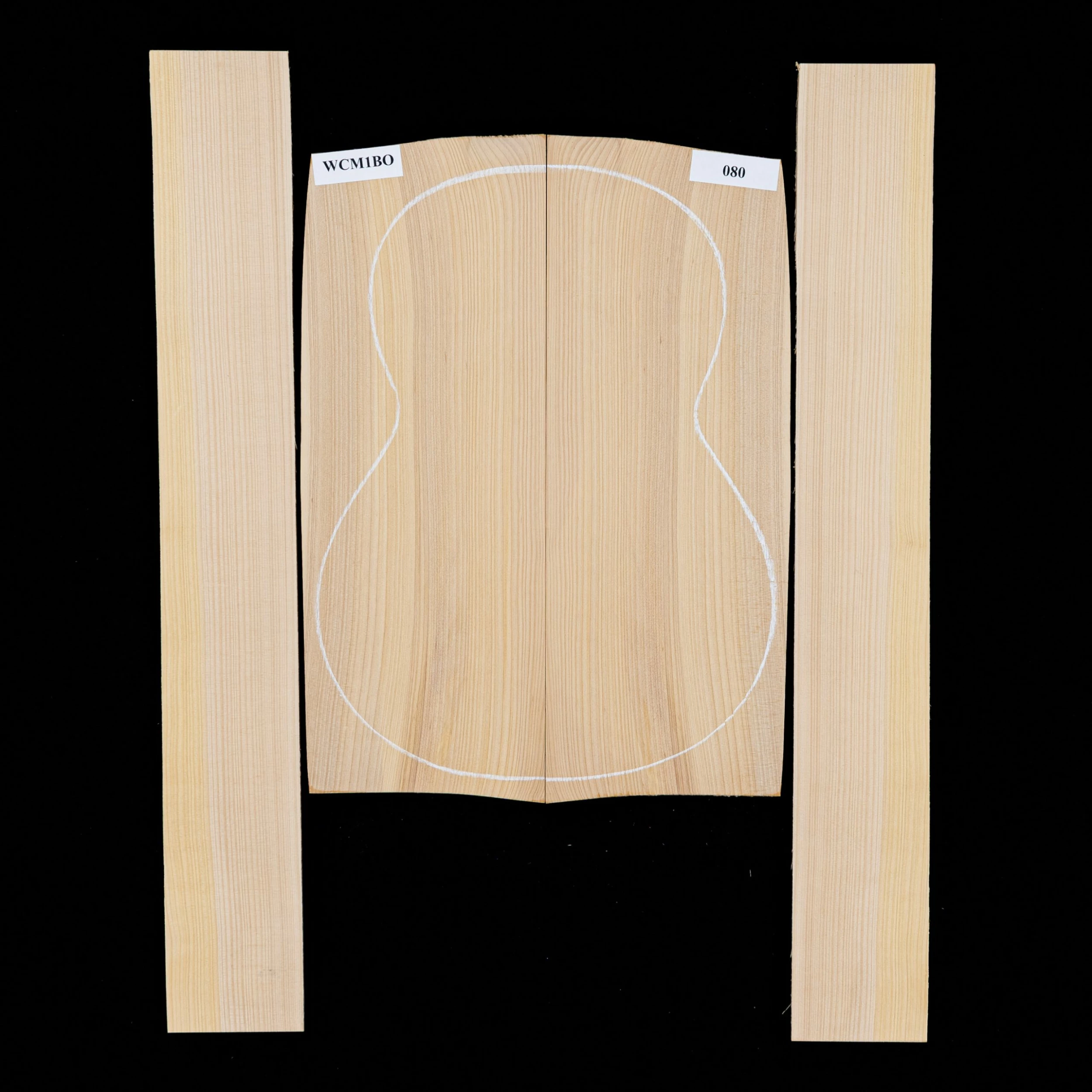 Mediterranean Cypress Back + Side Set - 080 - StewMac 1 Mediterranean Cypress Back + Side Set - 080 - StewMac