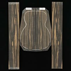 Crelicam Ebony Back + Side Set - 201 - StewMac