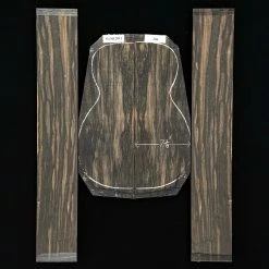 Crelicam Ebony Back + Side Set - 204 - StewMac