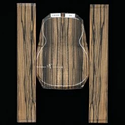 Crelicam Ebony Back + Side Set - 216 - StewMac