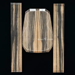 Crelicam Ebony Back + Side Set - 226 - StewMac