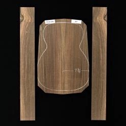 Malaysian Blackwood Back + Side Set - 057 - StewMac