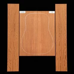 Bubinga Back + Side Set, Unsanded - 101 - StewMac