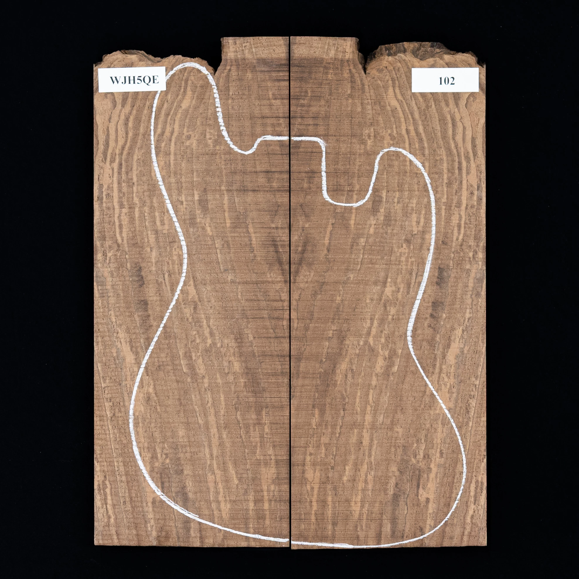 Flame Claro Walnut Laminated Top - 102 - StewMac 1 Flame Claro Walnut Laminated Top - 102 - StewMac