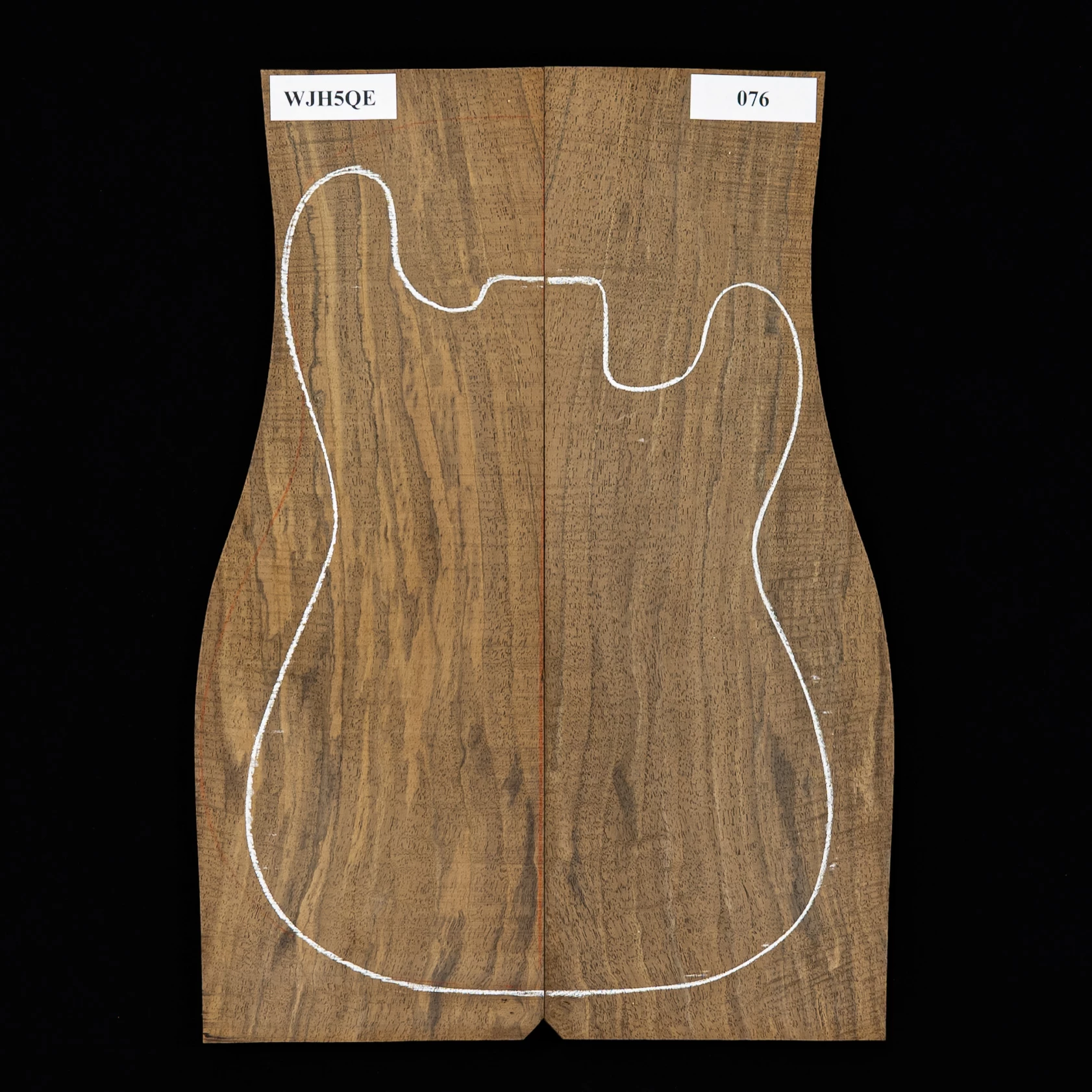 Flame Claro Walnut Laminated Top - 076 - StewMac 1 Flame Claro Walnut Laminated Top - 076 - StewMac