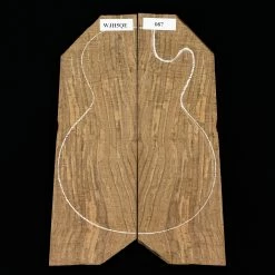 Flame Claro Walnut Laminated Top - 087 - StewMac