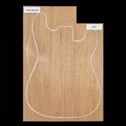 African Mahogany Body Blank, 3-Piece (10.2 Lb) - 117 - StewMac