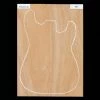 African Mahogany Body Blank, 2-Piece (10.4 Lb) - 347 - StewMac