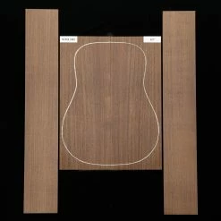 Wenge Back + Side Set, Unsanded - 117 - StewMac