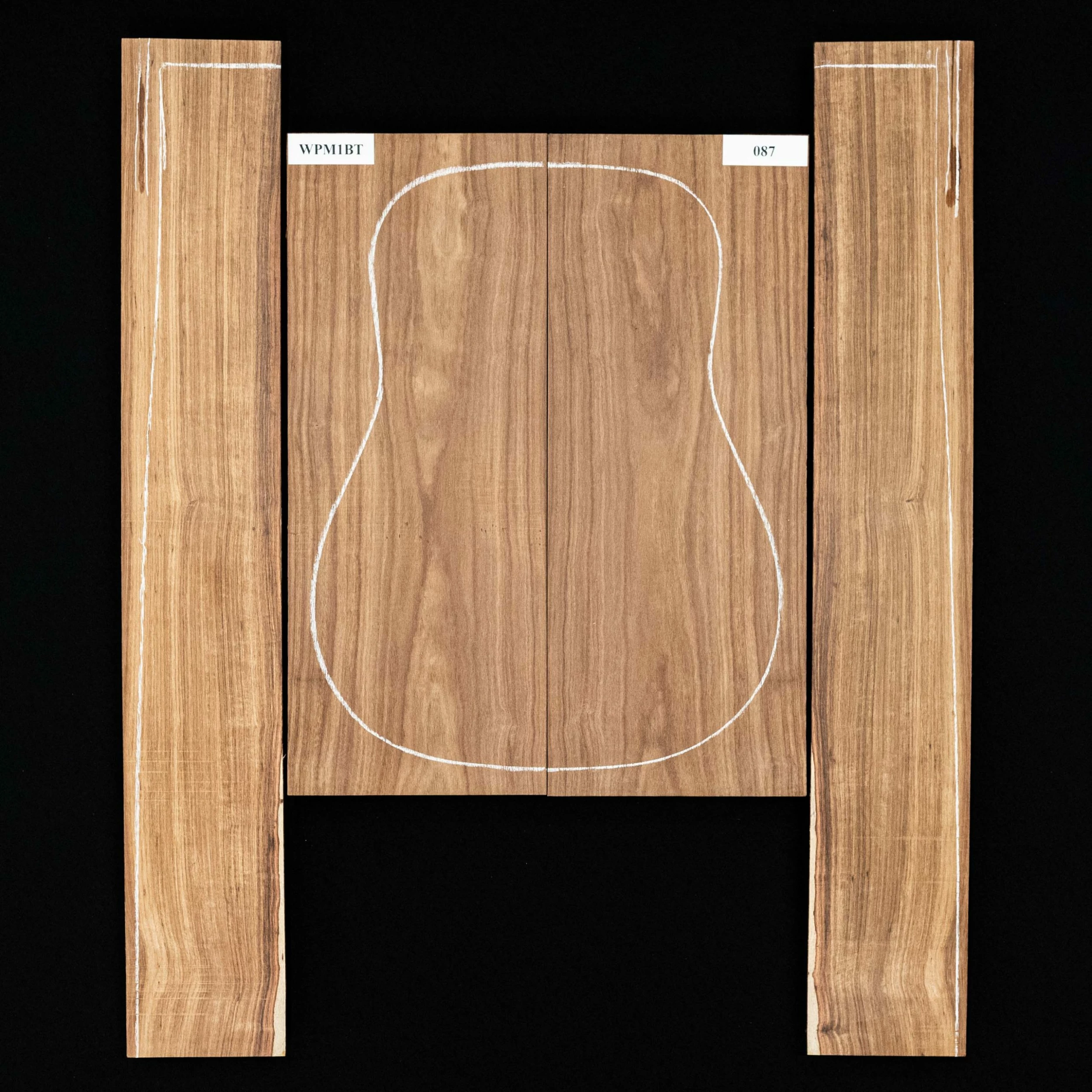 Granadillo Back + Side Set - 087 - StewMac 1 Granadillo Back + Side Set - 087 - StewMac