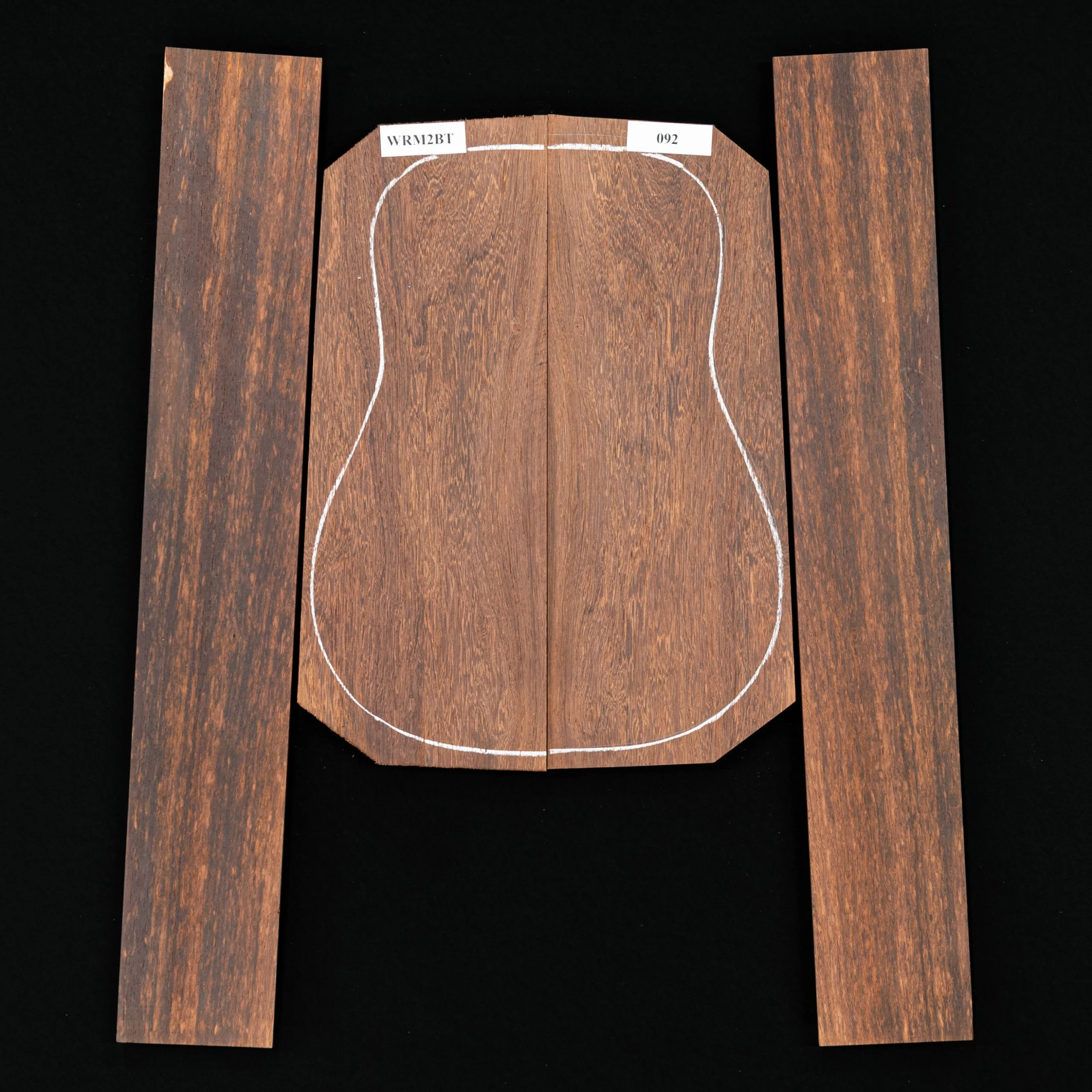 Madagascar Rosewood Back + Side Set - 092 - StewMac 1 Madagascar Rosewood Back + Side Set - 092 - StewMac