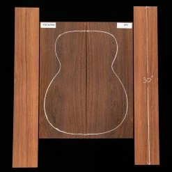 Madagascar Rosewood Back + Side Set, Unsanded - 055 - StewMac