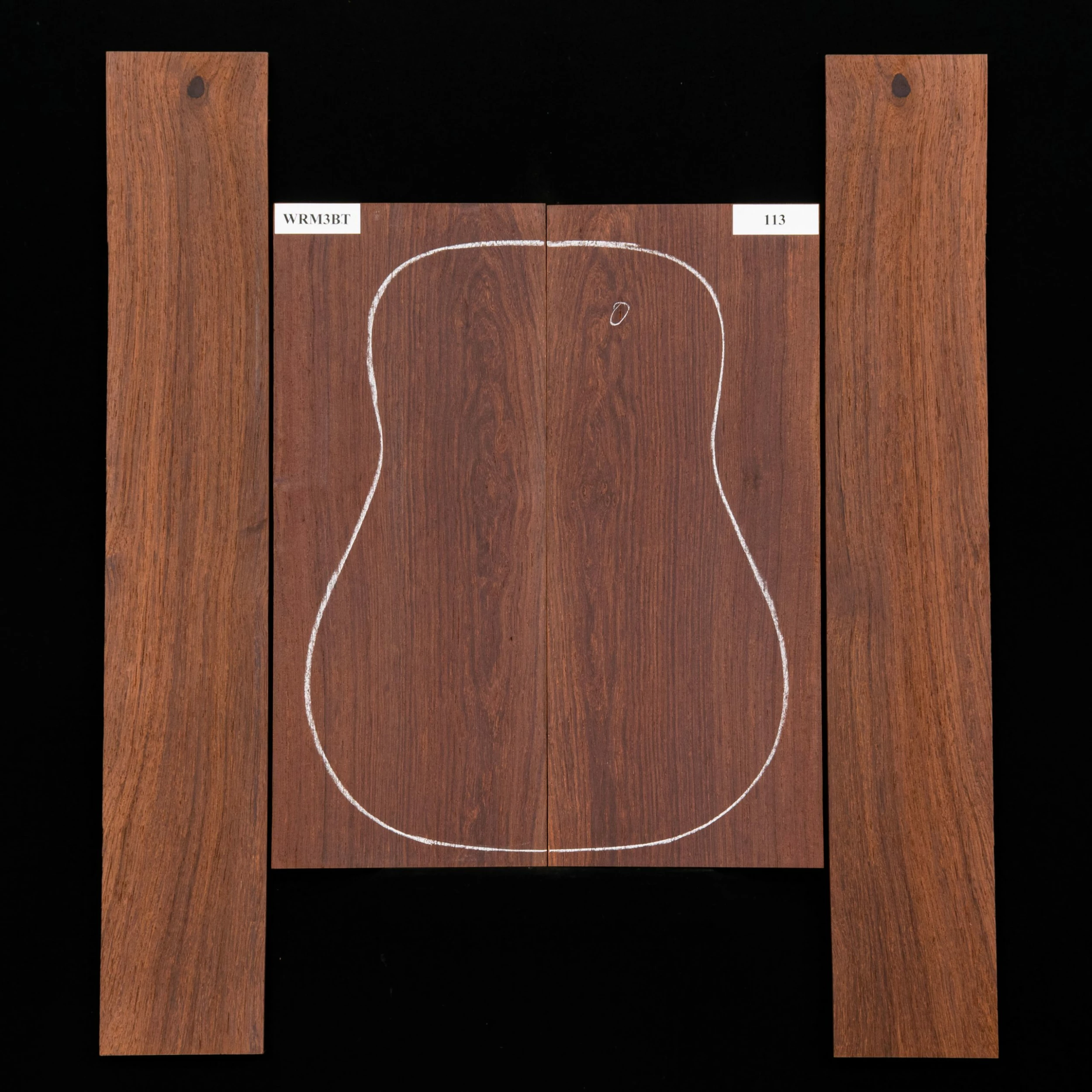 Madagascar Rosewood Back + Side Set - 113 - StewMac 1 Madagascar Rosewood Back + Side Set - 113 - StewMac