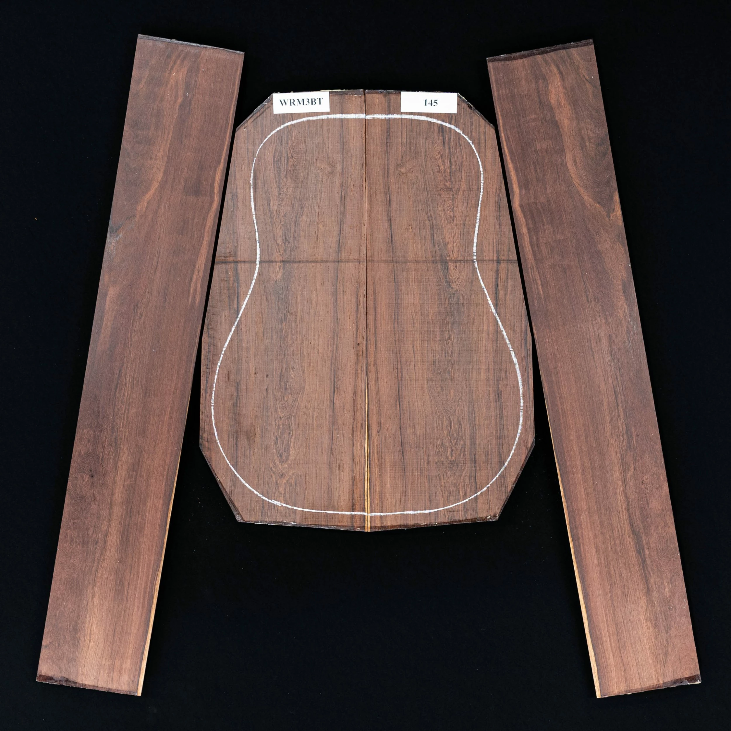 Madagascar Rosewood Back + Side Set - 145 - StewMac 1 Madagascar Rosewood Back + Side Set - 145 - StewMac