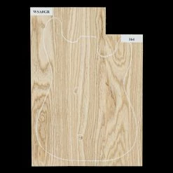 Swamp Ash Body Blank, 3-piece (10.2 Lb) - 164 - StewMac