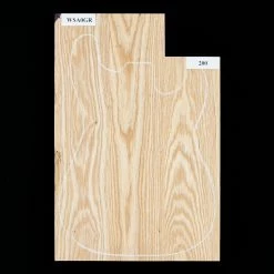 Swamp Ash Body Blank, 3-piece (9 Lb) - 200 - StewMac