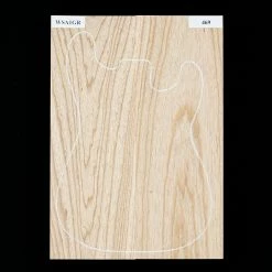 Swamp Ash Body Blank, 2-piece (9 Lb) - 469 - StewMac