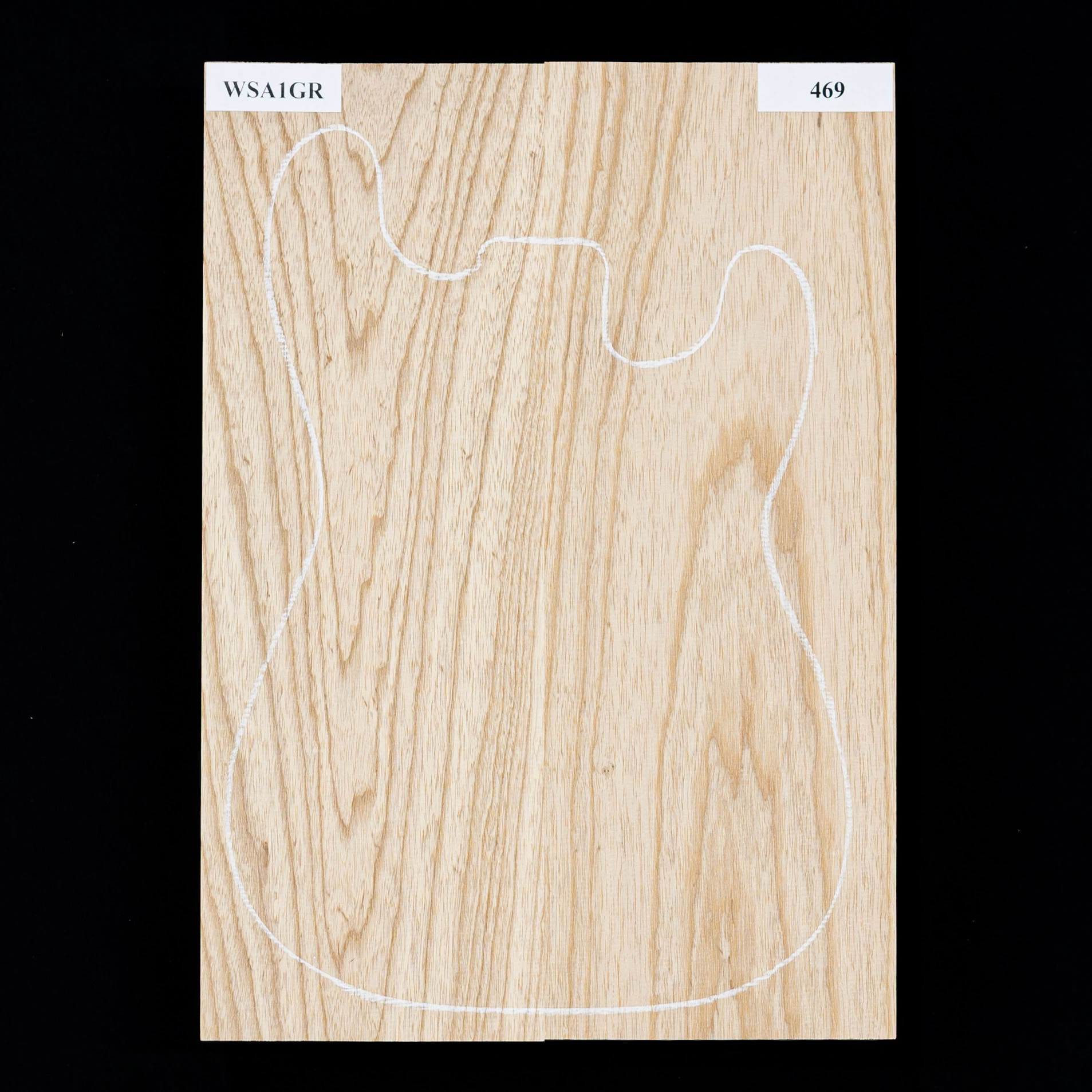 Swamp Ash Body Blank, 2-piece (9 Lb) - 469 - StewMac 1 Swamp Ash Body Blank, 2-piece (9 Lb) - 469 - StewMac