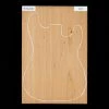 Honduran Mahogany Body Blank, 1-Piece (9.2 Lb) - 223 - StewMac