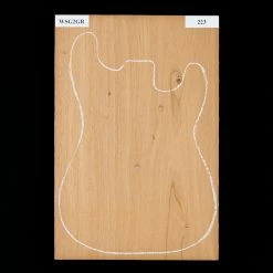 Honduran Mahogany Body Blank, 1-Piece (9.2 Lb) - 223 - StewMac