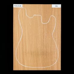 Honduran Mahogany Body Blank, 1-Piece (10.2 Lb) - 226 - StewMac