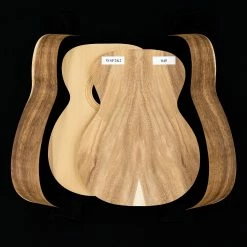 WoodStax Monkeypod OM Guitar Kit, Bolt-On Neck - 045 - StewMac