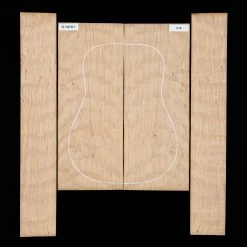 Flame American Cherry Back + Side Set - 078 - StewMac