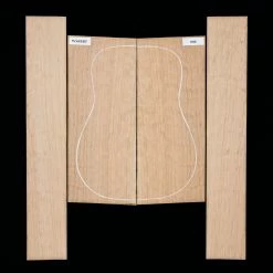 Flame American Cherry Back + Side Set - 080 - StewMac