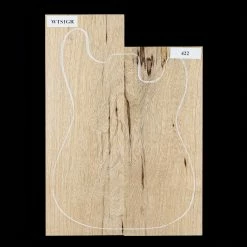 Black Limba Body Blank, 2-Piece (9.8 Lb) - 422 - StewMac
